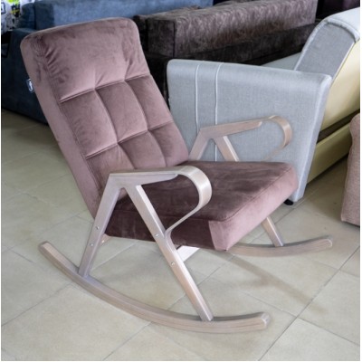 Кресло-качалка ФОРЕСТ шимо/премьер коричневый, (Модель № 32192)