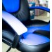 NEO-2 Кресло кож.зам/черный/синий, 36-6/36-39, (Модель № 25803)
