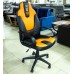 NEO-2 Кресло кож.зам/черный/оранжевый, 36-6/14-43, (Модель № 28084)