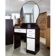 Надежда-М04 new Стол туалетный венге/вудлайн кремовый/зеркало