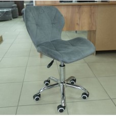 RECARO Офисное кресло mod.007 металл/вельвет 45*74+10см/серый HLR 24