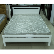 Вероника-1 Кровать 1400*2000 с ламелями Дуб белый античный