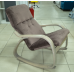 Кресло-качалка САЙМА шимо/премьер коричневый, (Модель № 1222)