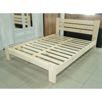 Кровать 1,4*2,0 массив, (Модель № 1351)