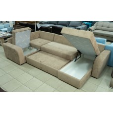 Лира-7 Угловой диван+пуф