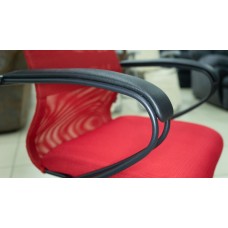 Кресло SU-В-8 подл.100/осн 001 (Красный/Красный)